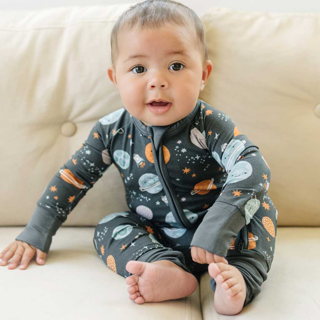 Baby space pajamas sale