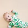 Bamboo Zip Romper | Lucky Shamrock