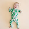 Bamboo Zip Romper | Lucky Shamrock