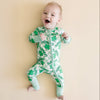 Bamboo Zip Romper | Lucky Shamrock