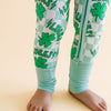 Bamboo Zip Romper | Lucky Shamrock