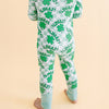 Bamboo Zip Romper | Lucky Shamrock