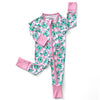 Bamboo Zip Romper | Shamrock & Bows