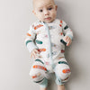 Bamboo Zip Romper | Jolly Skateboard