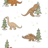 Bamboo Zip Romper | Christmas Tree-Rex Dino