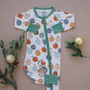 Bamboo Zip Romper | Christmas Ornament