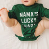 Bamboo Sweatshirt Romper | Mama's Lucky Charm