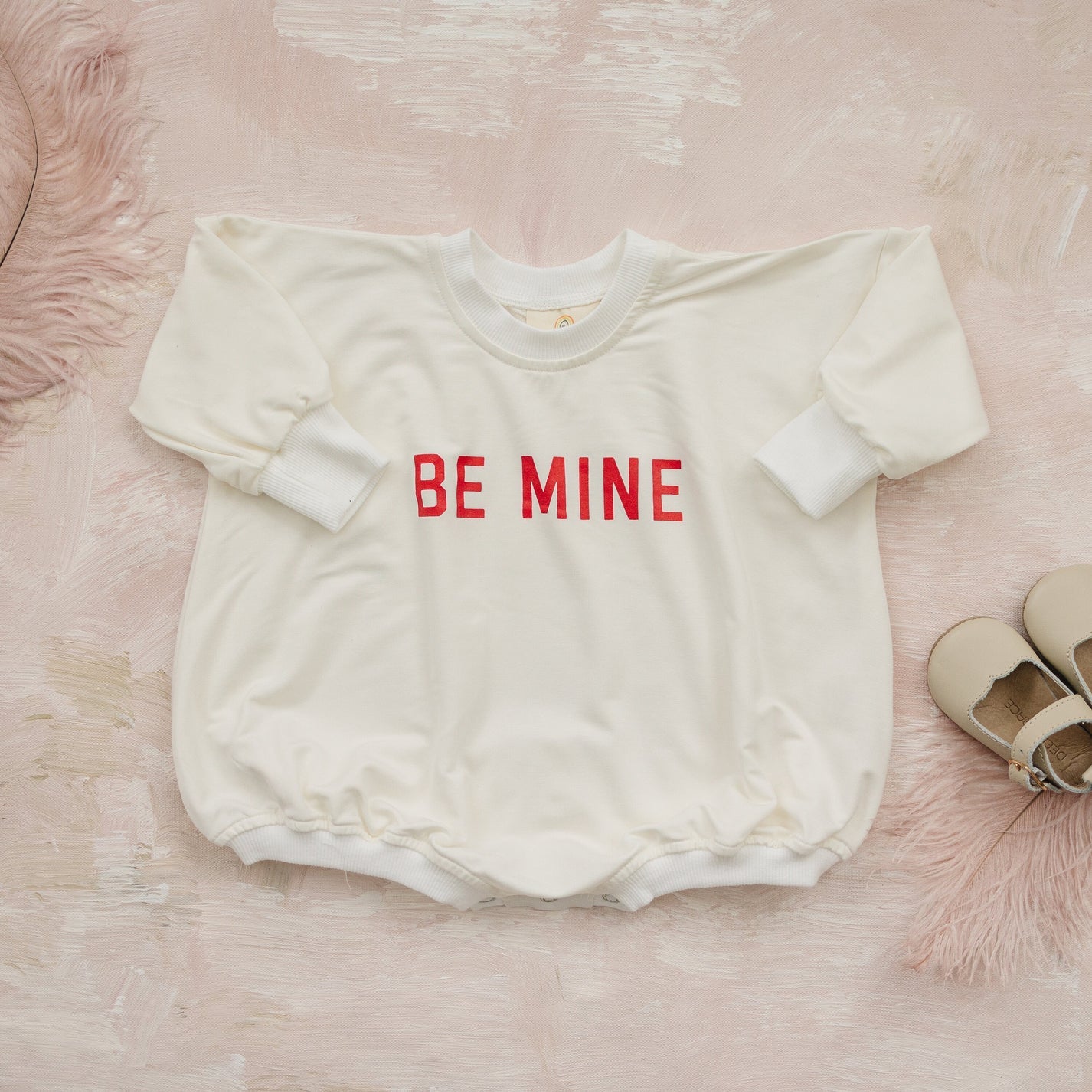 Sweatshirt Romper | Be Mine