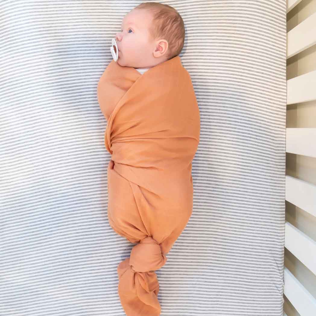 Orange swaddle new arrivals