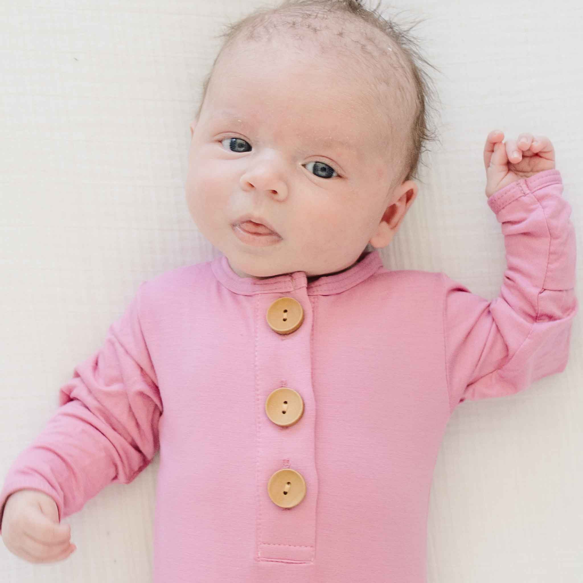 Pink Avocado Infant Gown popular